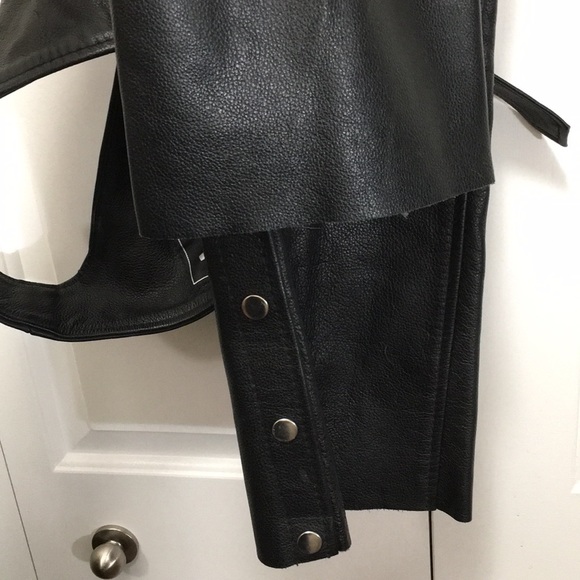 FMC Leather Motorcycle Chaps - Picture 13 of 16